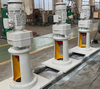 Effici&euml;nte petrochemische verwerking van HDPE-mixers met boveninvoer
