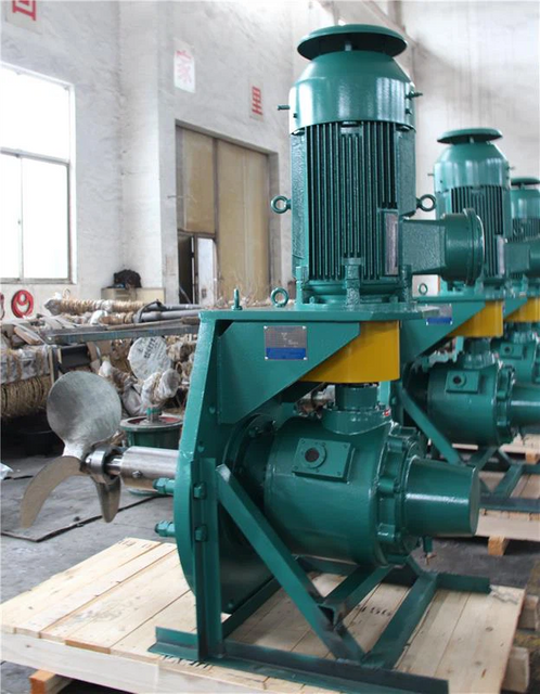 Mixer Industri Kimia Masuk Samping untuk Tangki Besar