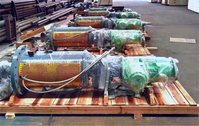 Mixer entri atas untuk noda oli pada 64 rpm