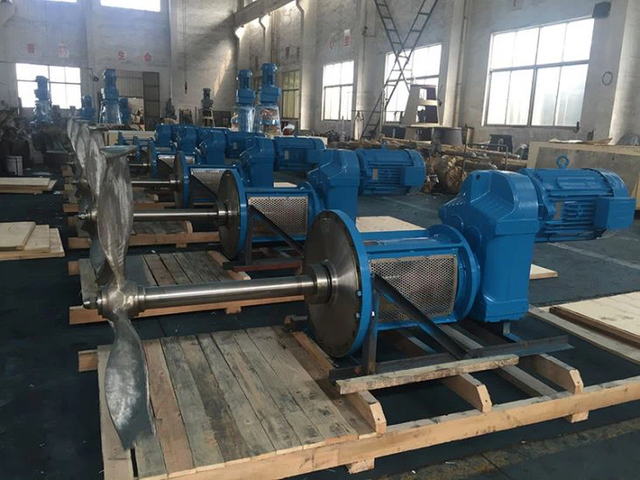 Atıksu Arıtımı İ&ccedil;in End&uuml;striyel Kanalizasyon Mikseri