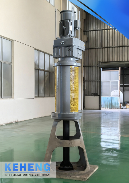Keheng Top Entry Mixer: Solusi Pencampuran Vertikal Ringkas untuk Multi-Industri